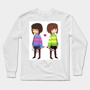 Frisk & Chara Long Sleeve T-Shirt